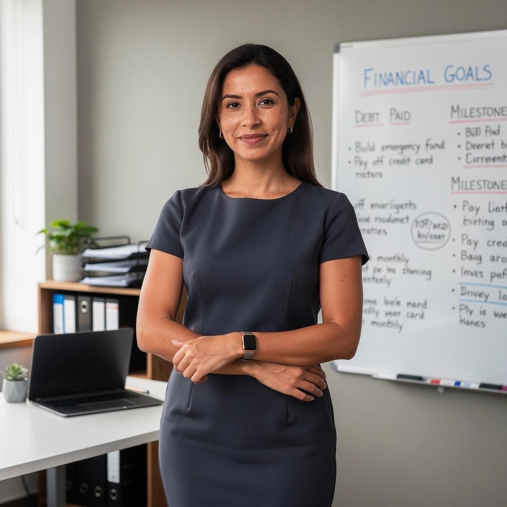 Személyes pénzügyi tanácsadó, aki segít a költségvetési újraindításban.